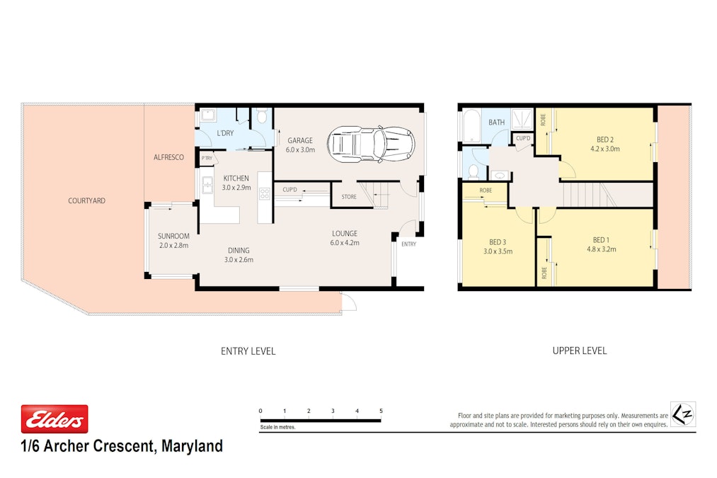 1/6 Archer Crescent, Maryland, NSW, 2287 - Floorplan 1