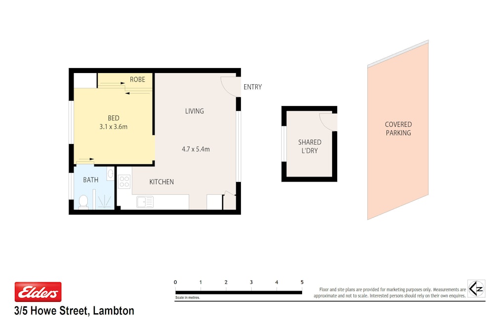 3/5 Howe Street, Lambton, NSW, 2299 - Floorplan 1