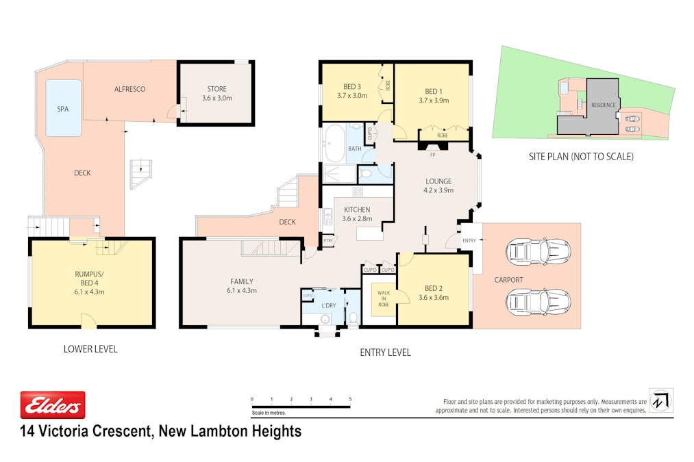 14 Victoria Crescent, New Lambton Heights, NSW, 2305 - Floorplan 1