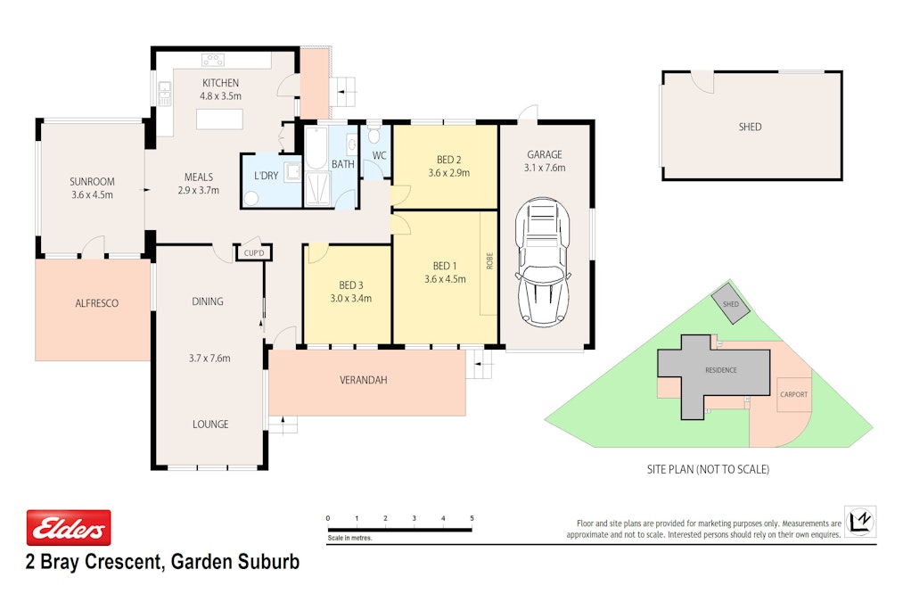 2 Bray Crescent, Garden Suburb, NSW, 2289 - Floorplan 1