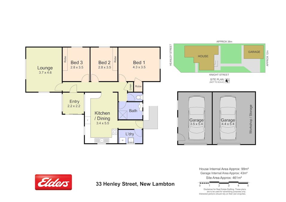 33 Henley Street, New Lambton, NSW, 2305 - Floorplan 1