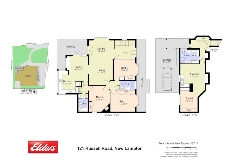 121 Russell Road, New Lambton, NSW, 2305 - Floorplan 1