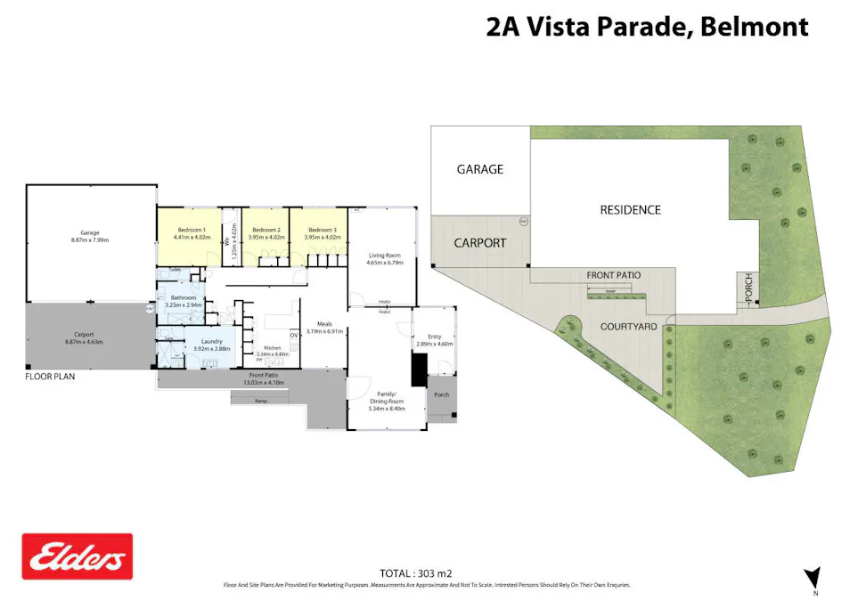 2A Vista Parade, Belmont, NSW, 2280 - Floorplan 1