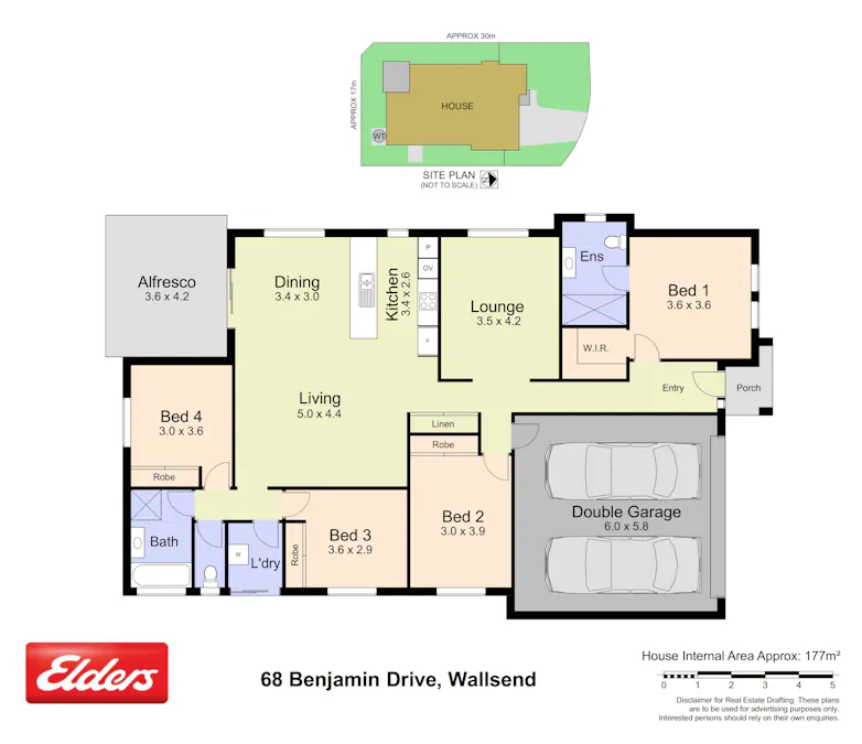 68 Benjamin Drive, Wallsend, NSW, 2287 - Floorplan 1