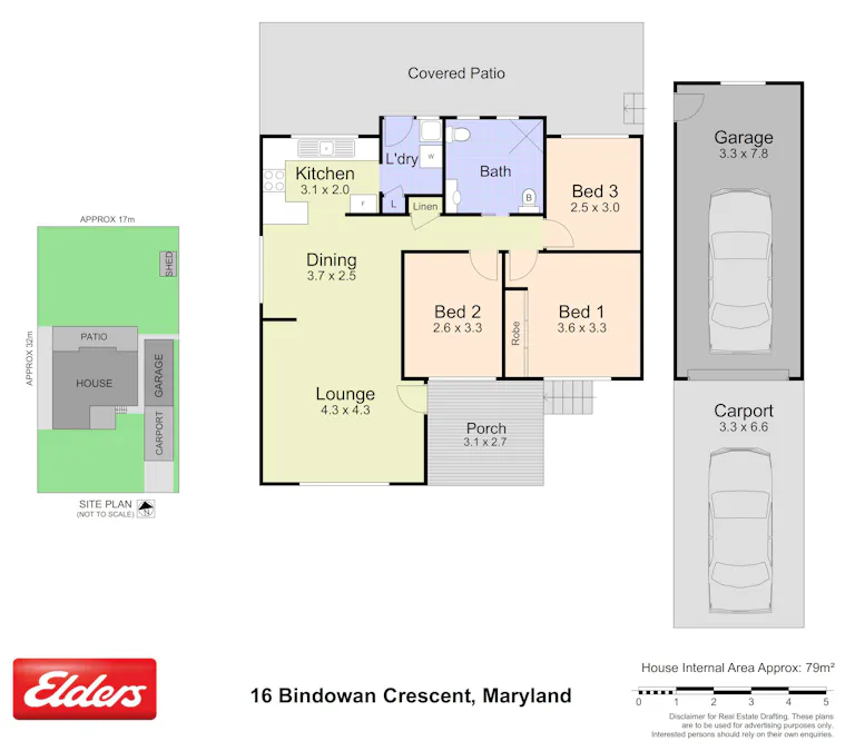 16 Bindowan Crescent, Maryland, NSW, 2287 - Floorplan 1