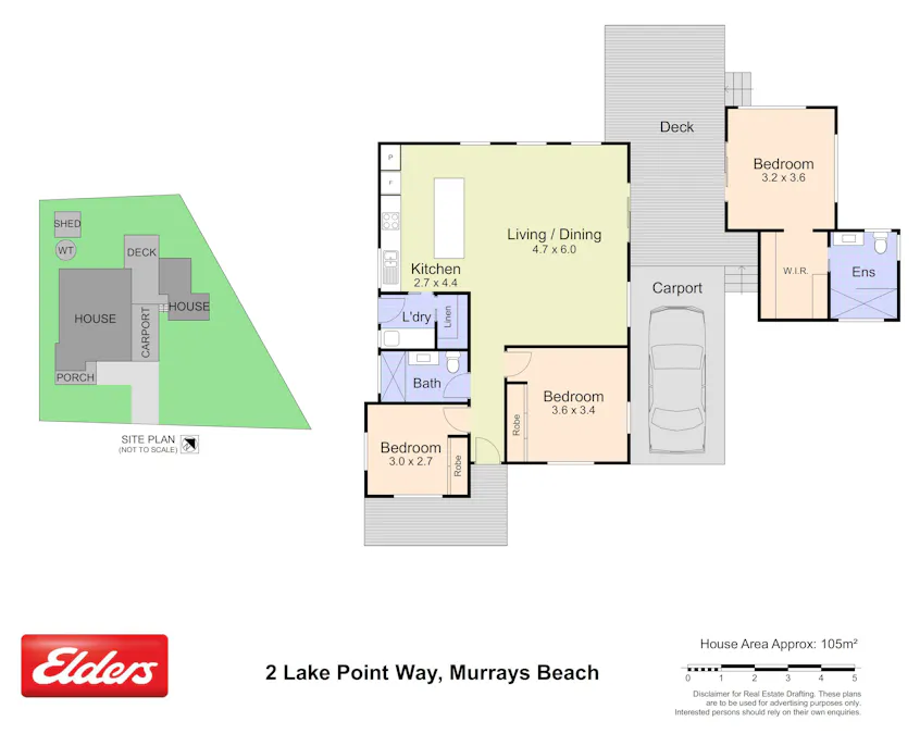 2 Lake Point Way, Murrays Beach, NSW, 2281 - Floorplan 1