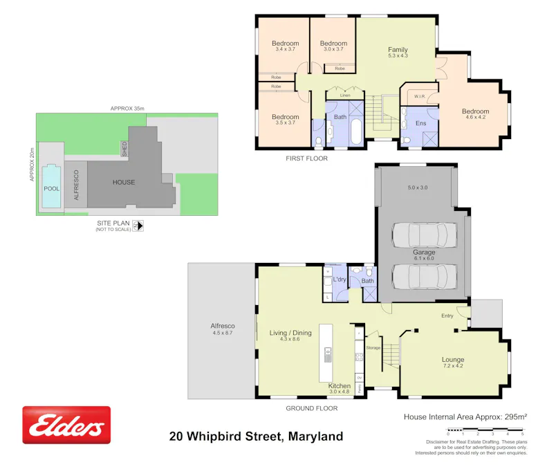 20 Whipbird Street, Maryland, NSW, 2287 - Floorplan 1