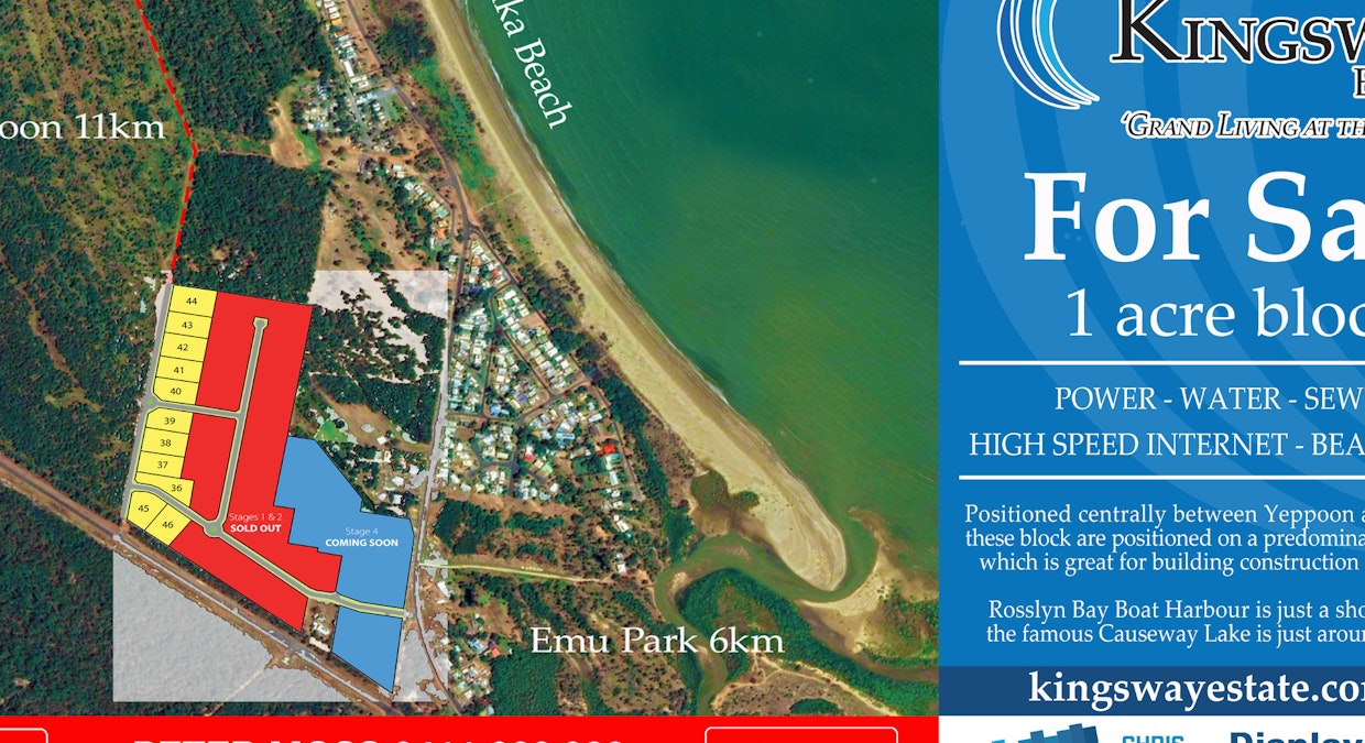 Lot 40 Scenic Highway, Kinka Beach, QLD, 4703 - Image 1