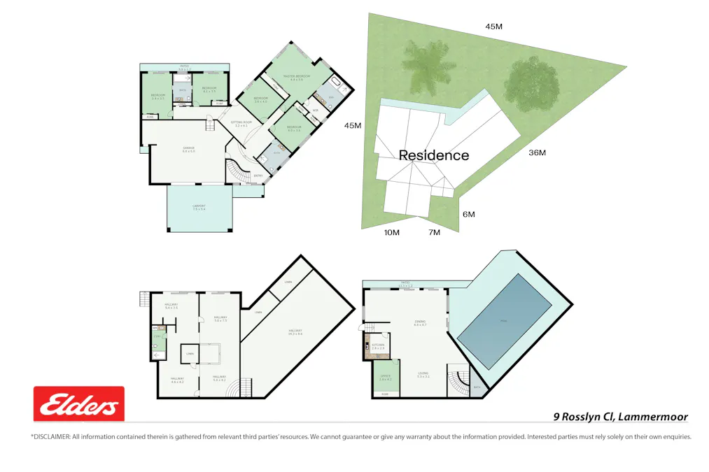 9 Rosslyn Close, Lammermoor, QLD, 4703 - Floorplan 1