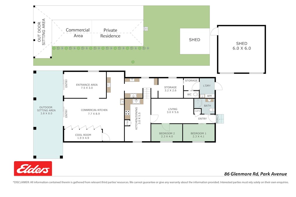 86 Glenmore Road East, Park Avenue, QLD, 4701 - Floorplan 1