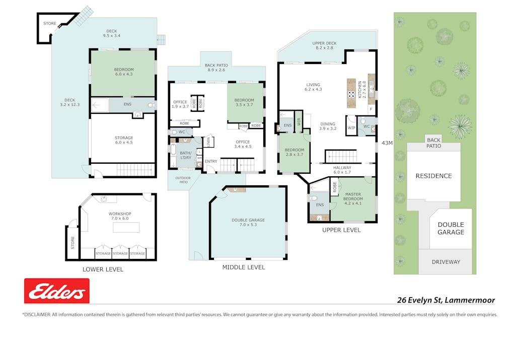 26 Evelyn Street, Lammermoor, QLD, 4703 - Floorplan 1