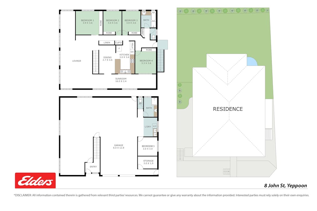 8 John Street, Yeppoon, QLD, 4703 - Floorplan 1