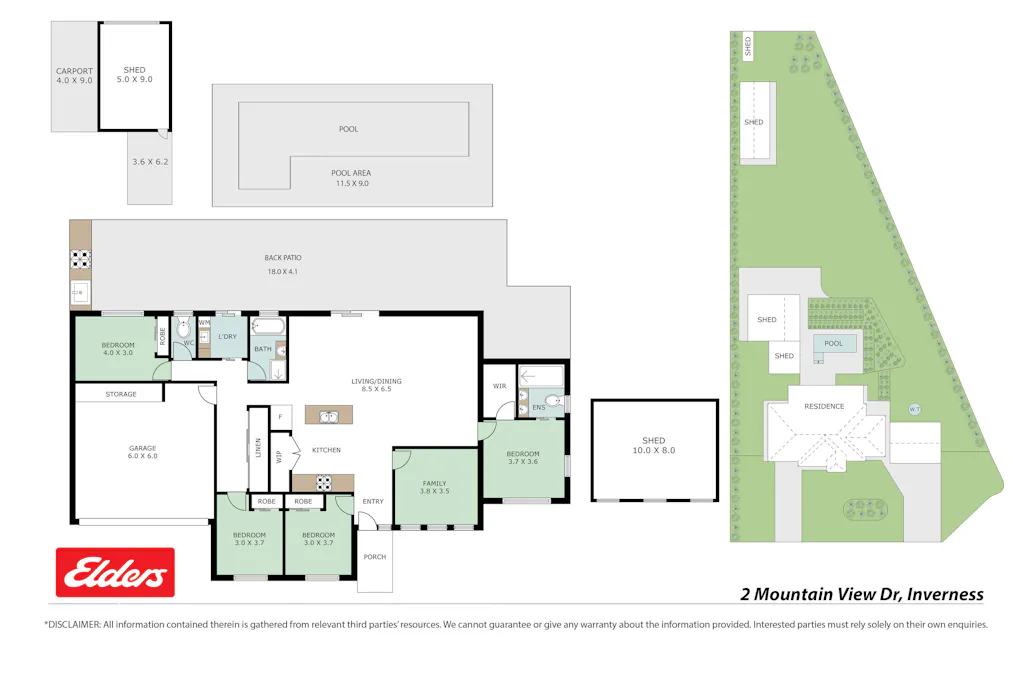 2 Mountain View Drive, Inverness, QLD, 4703 - Floorplan 1