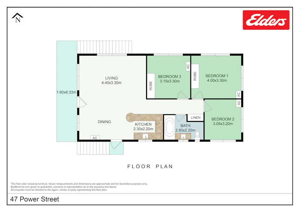 47 Power Street, Yeppoon, QLD, 4703 - Floorplan 1