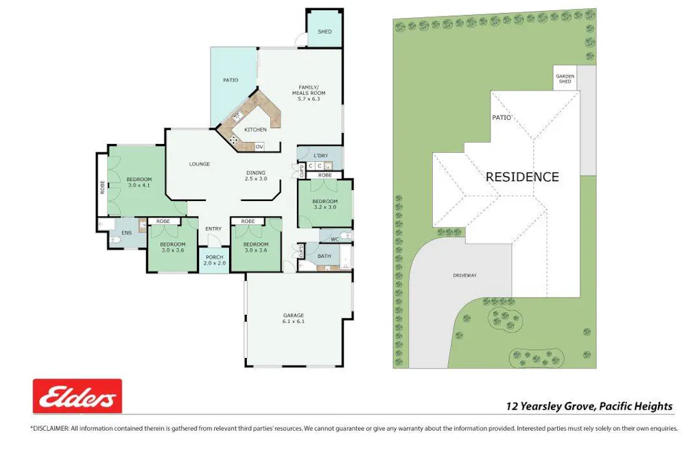 12 Yearsley Grove, Pacific Heights, QLD, 4703 - Floorplan 1