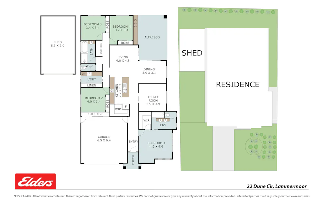 22 Dune Circle, Lammermoor, QLD, 4703 - Floorplan 1