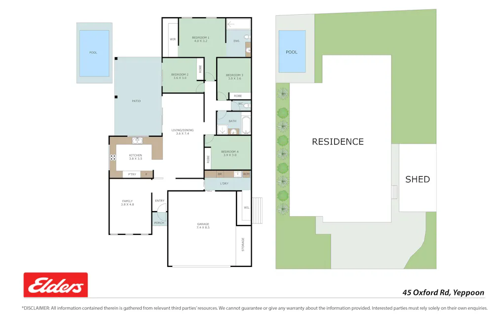 45 Oxford Road, Yeppoon, QLD, 4703 - Floorplan 1