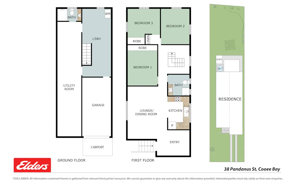 38 Pandanus Street, Cooee Bay, QLD, 4703 - Floorplan 1