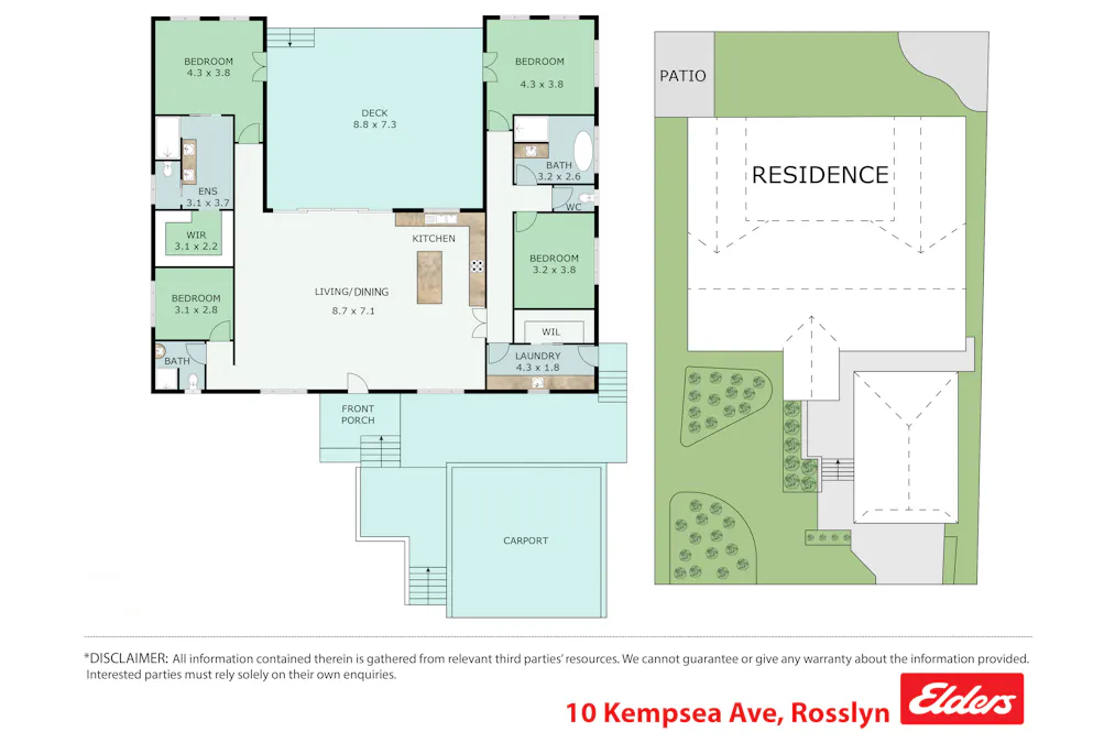 10 Kempsea Avenue, Rosslyn, QLD, 4703 - Floorplan 1