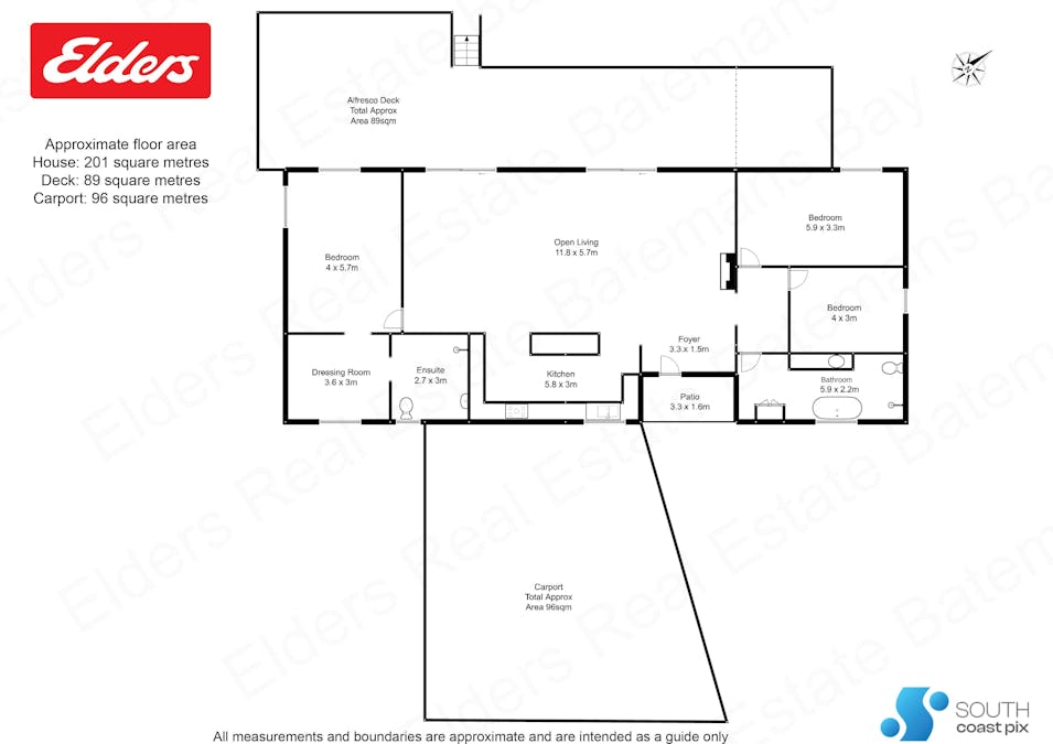 33 Old Nelligen Road, Nelligen, NSW, 2536 - Floorplan 1