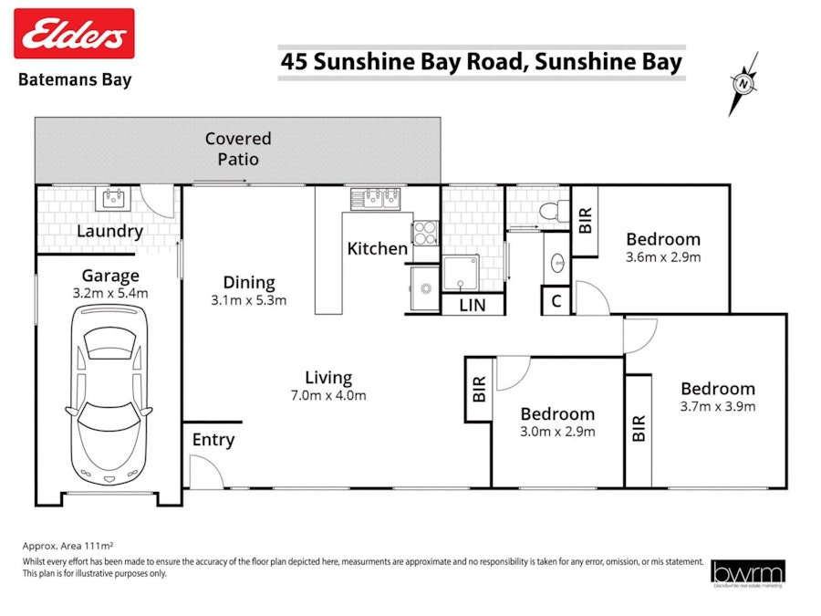 45 Sunshine Bay Road, Sunshine Bay, NSW, 2536 - Floorplan 1