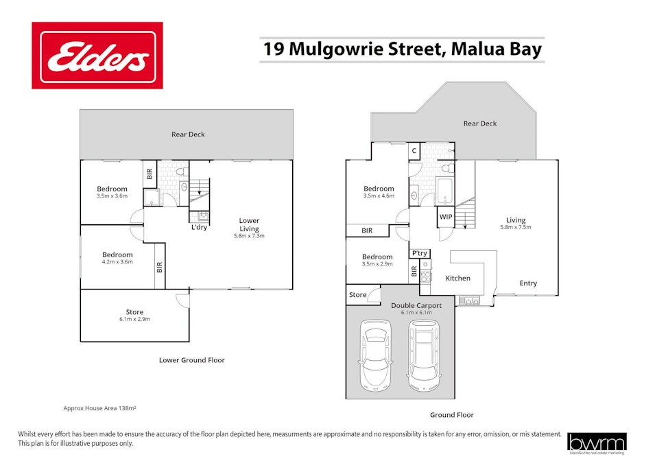 19 Mulgowrie Street, Malua Bay, NSW, 2536 - Floorplan 1