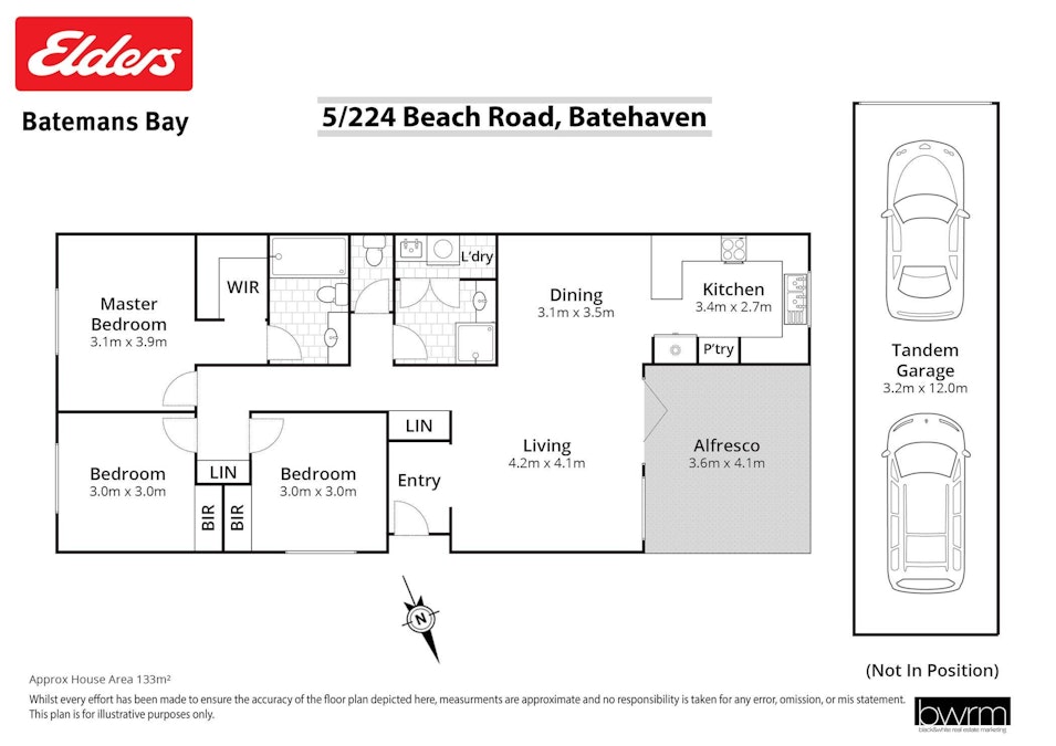 5/224 Beach Road, Batehaven, NSW, 2536 - Floorplan 1