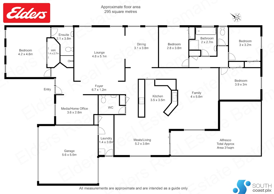 3 Cox Place, Sunshine Bay, NSW, 2536 - Floorplan 1