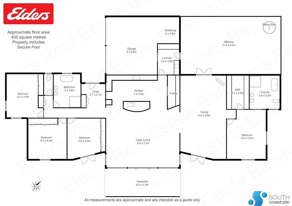 1 Silverdell Place, Surf Beach, NSW, 2536 - Floorplan 1