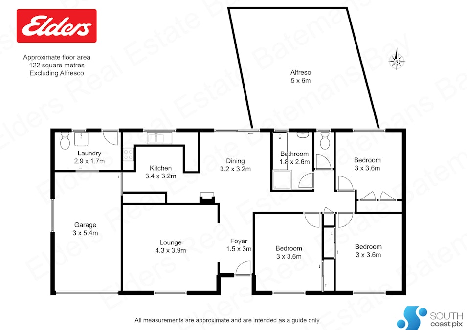 16 Eric Fenning Drive, Surf Beach, NSW, 2536 - Floorplan 1