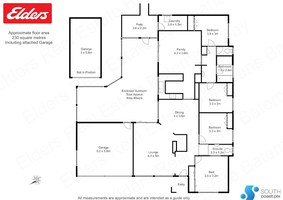 48 Eric Fenning Drive, Surf Beach, NSW, 2536 - Floorplan 1