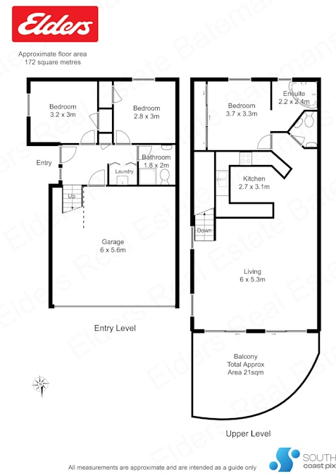 3/448 Beach Road, Sunshine Bay, NSW, 2536 - Floorplan 1