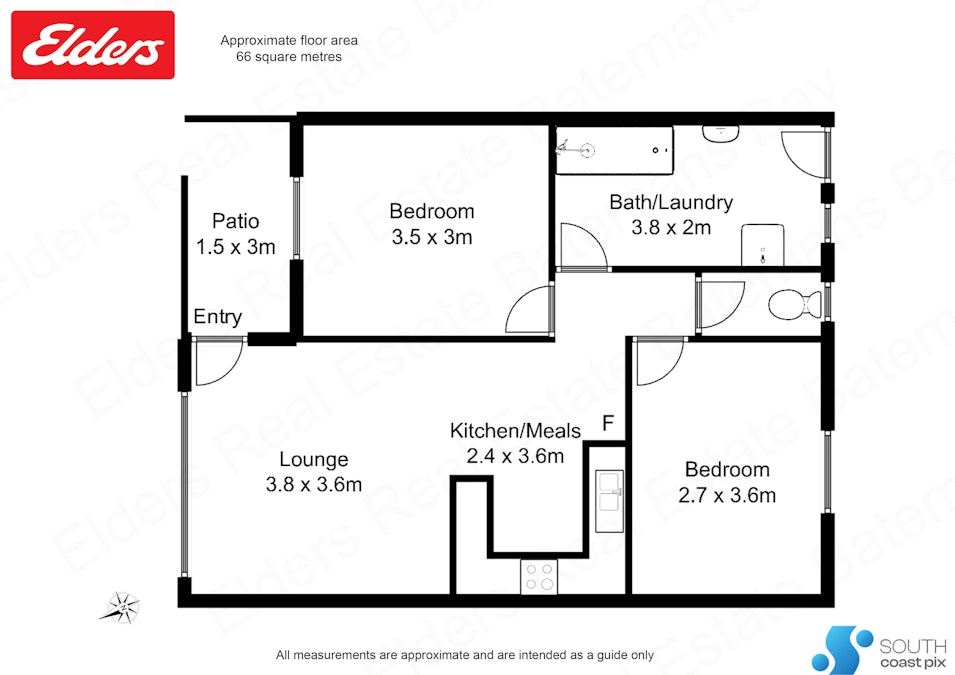 3/42 High Street, Batemans Bay, NSW, 2536 - Floorplan 1