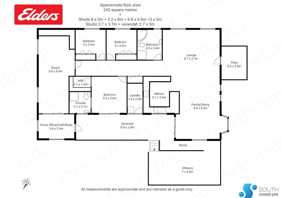 15  Glenduart Grove, Moruya, NSW, 2537 - Floorplan 1