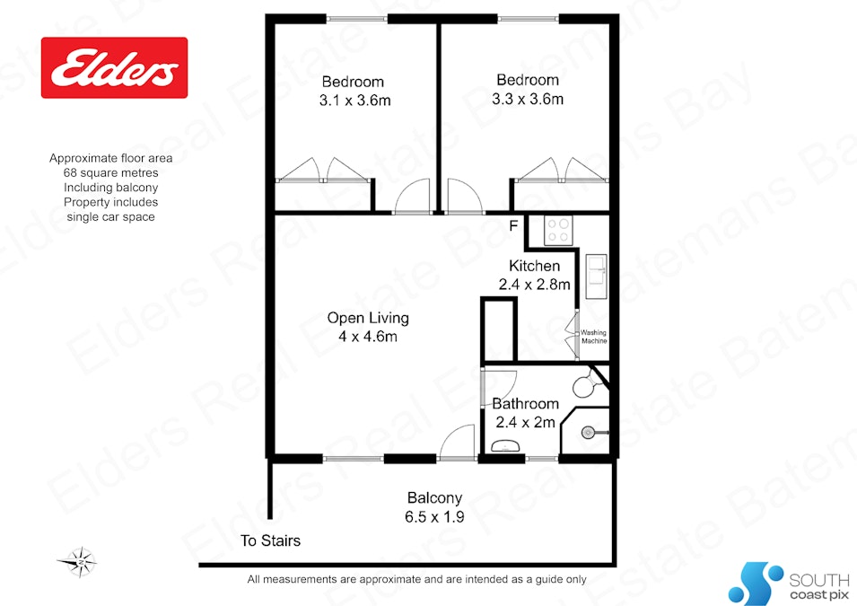 9/384-388 Beach Road, Batehaven, NSW, 2536 - Floorplan 1