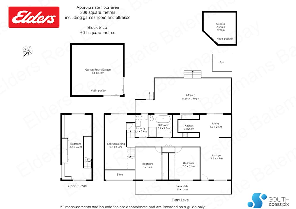 15 Foam Street, Surfside, NSW, 2536 - Floorplan 1