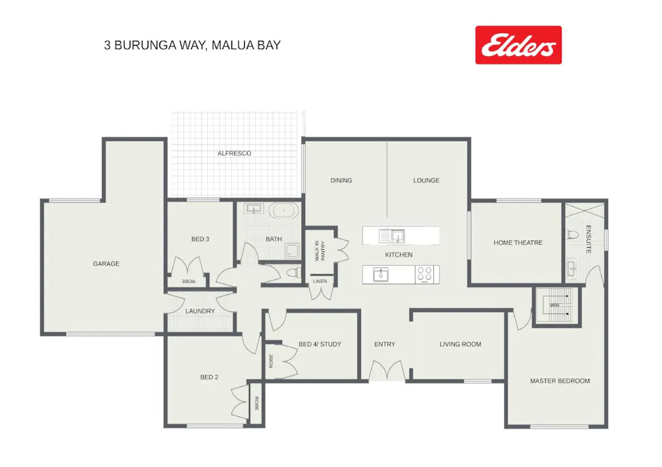 3 Burunga Way, Malua Bay, NSW, 2536 - Floorplan 1
