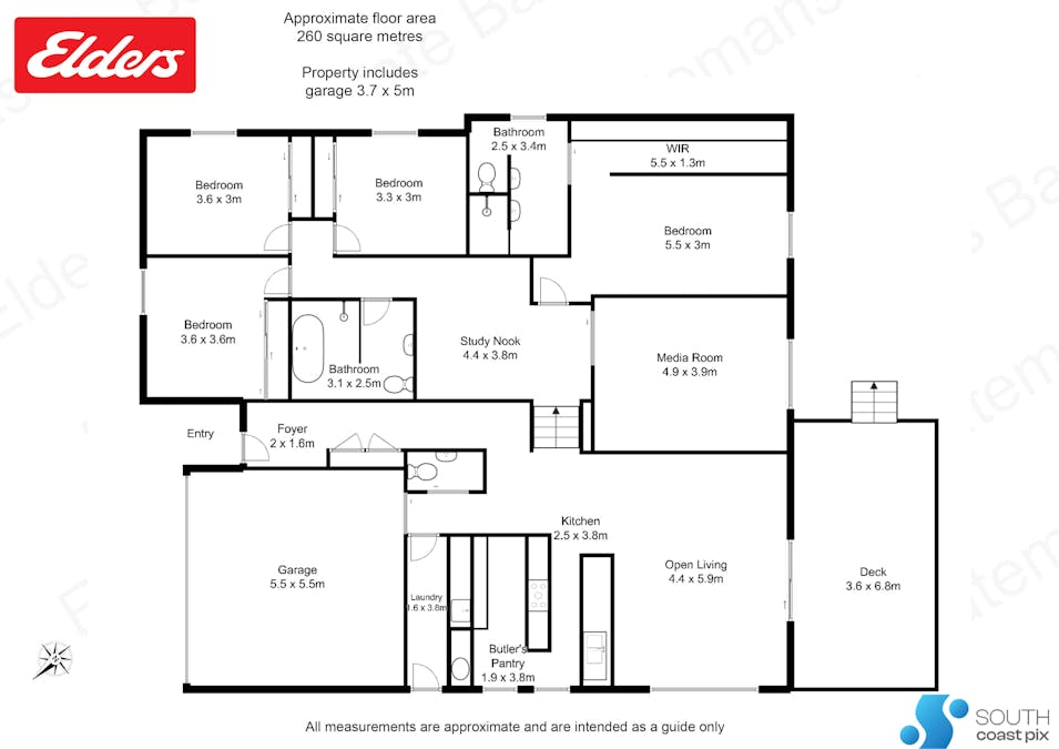 17 Tallwood Crescent, Rosedale, NSW, 2536 - Floorplan 1