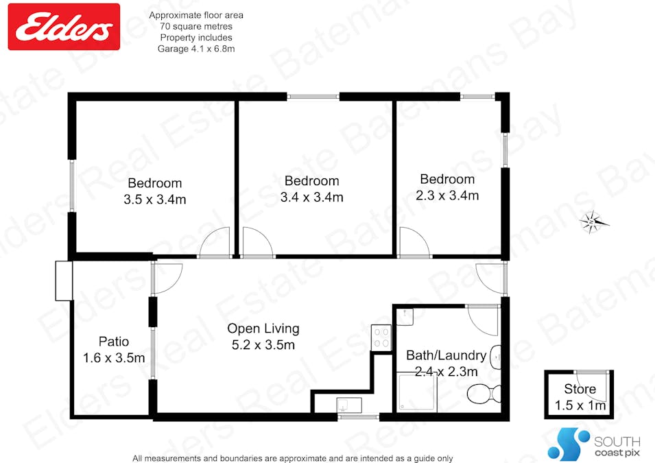 19 Golf Links Drive, Batemans Bay, NSW, 2536 - Floorplan 1