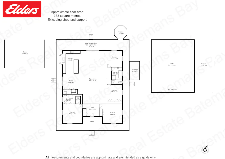 1 Bluemoor Road, Batemans Bay, NSW, 2536 - Floorplan 1