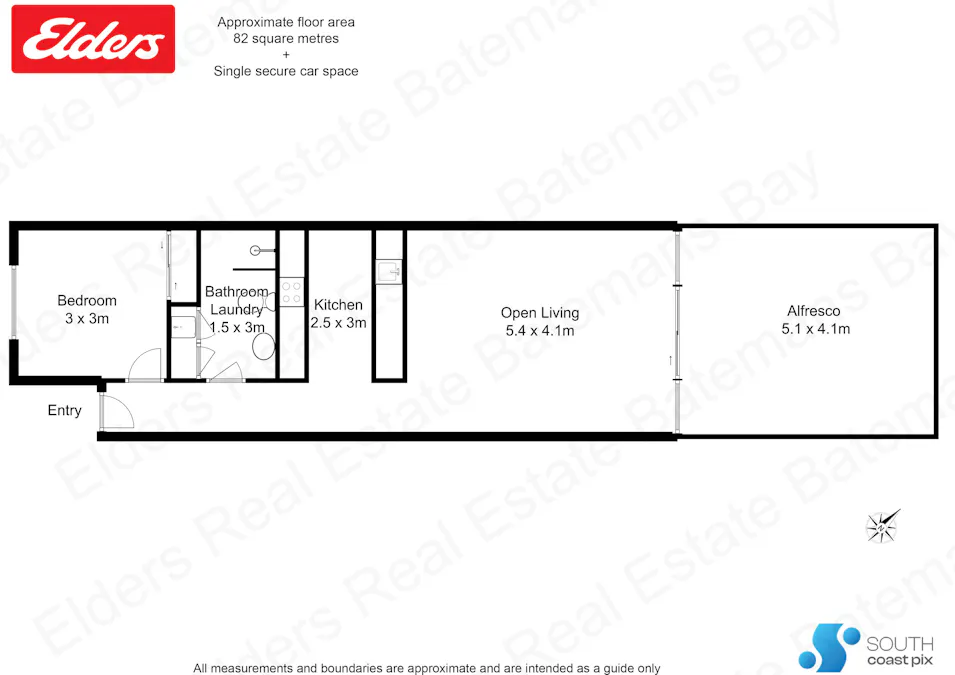 11/1A Herarde Street, Batemans Bay, NSW, 2536 - Floorplan 1