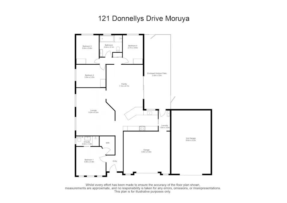121 Donnelly Drive, Moruya, NSW, 2537 - Floorplan 1