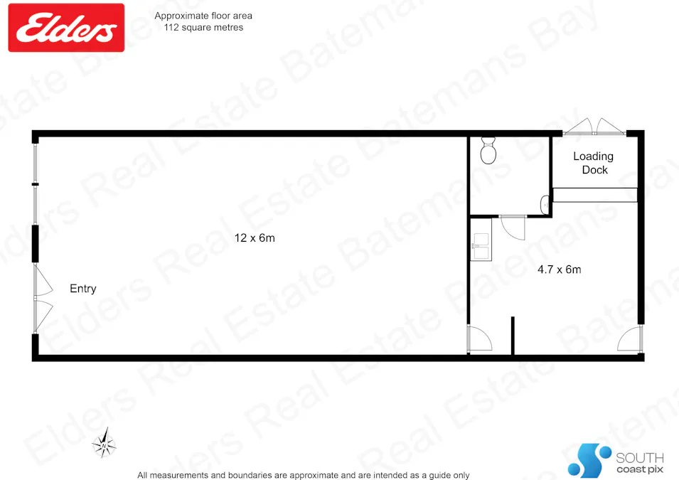 Unit 4/4 Perry Lane, Batemans Bay, NSW, 2536 - Floorplan 1
