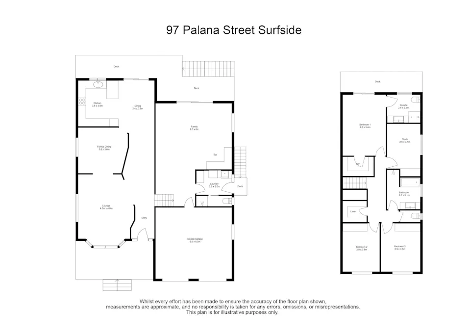 97 Palana Street, Surfside, NSW, 2536 - Floorplan 1