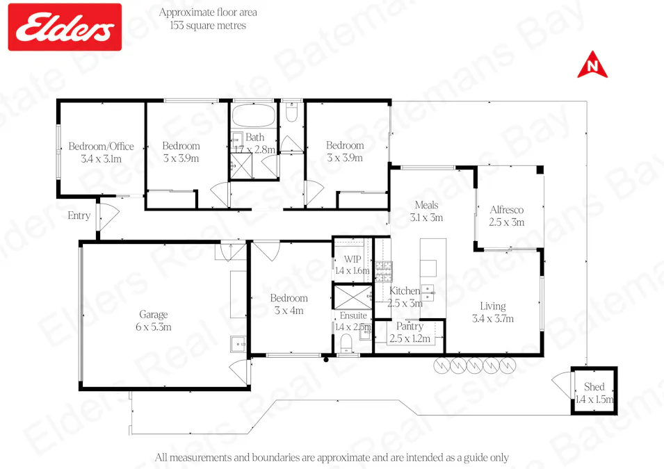 21 Freycinet Drive, Sunshine Bay, NSW, 2536 - Floorplan 1