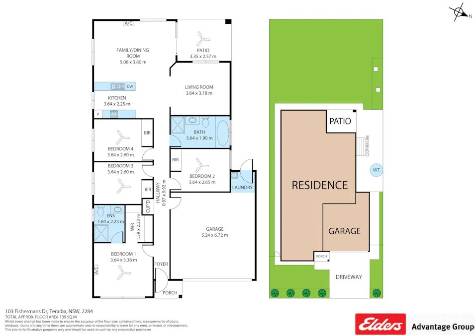 103 Fishermans Drive, Teralba, NSW, 2284 - Floorplan 1