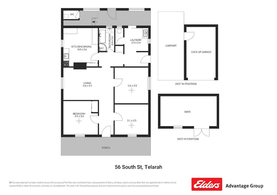 56 South Street, Telarah, NSW, 2320 - Floorplan 1