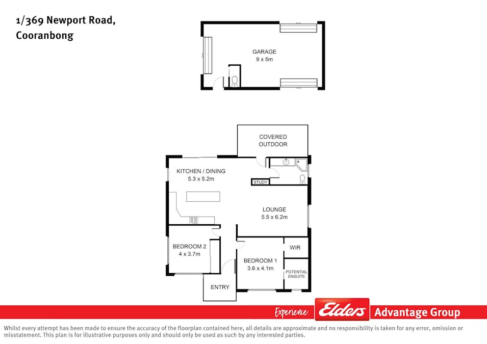 1/369 Newport Road, Cooranbong, NSW, 2265 - Floorplan 1