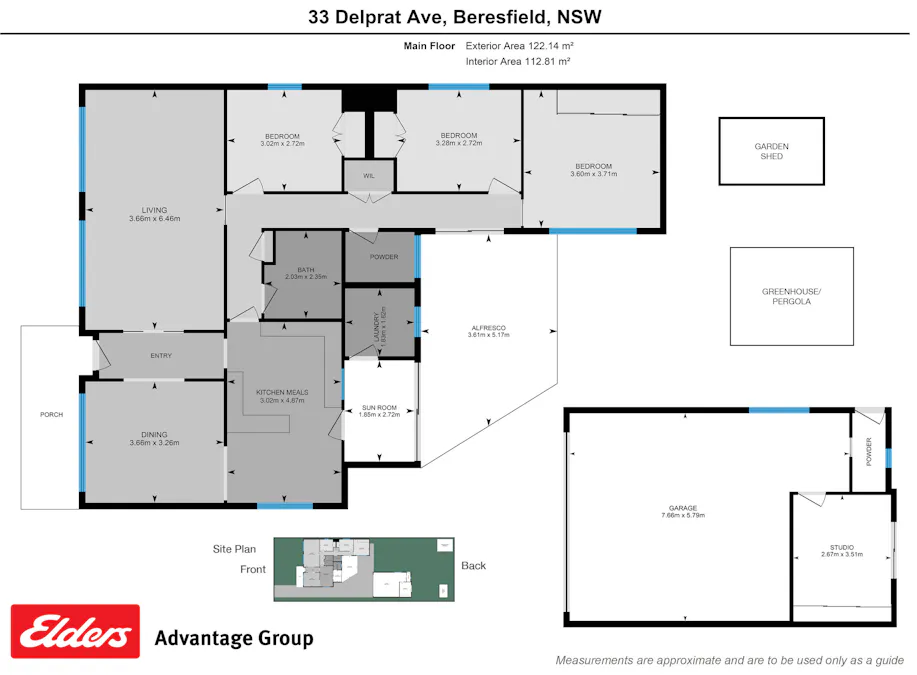 33 Delprat Avenue, Beresfield, NSW, 2322 - Floorplan 1