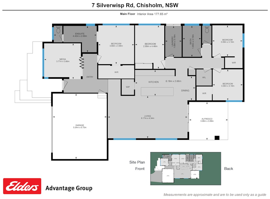 7  Silverwisp Road, Chisholm, NSW, 2322 - Floorplan 1